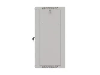 Szafa instalacyjna RACK wisząca 19'' 18U 570x450 drzwi szklane Lanberg - szara