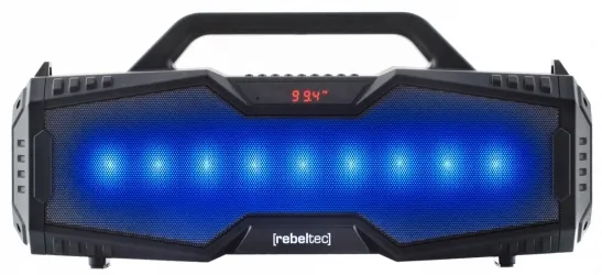 Rebeltec SoundBOX 420 głośnik bluetooth RGB radio BASS MP3 SD USB AUX