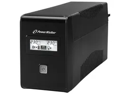 Zasilacz awaryjny UPS PowerWalker VI 850 SE LCD LCD LINE-INTERACTIVE 850VA 2x 230V PL RJ11 IN/OUT USB