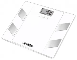 Elektroniczna waga łazienkowa z analizatorem Mesko MS 8148 W biała 150kg