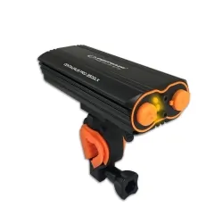Akumulatorowa lampka rowerowa LED na przód Esperanza CENTAURUS PRO 3500 Lx