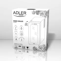  Lodówka na wino Adler AD 8075 12 butelek/33 litry