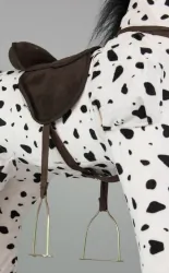 Koń na biegunach Milly Mally Mustang jasny brąz interaktywny konik bujany