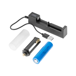 Aluminiowa latarka ręczna REBEL LED 6,5W z ruchomą głowicą