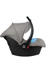 Fotelik samochodowy przód tył LIONELO LENNART STONE GREY 0-18 KG ISOFIX
