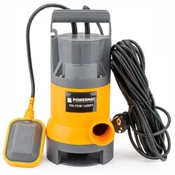 Pompa zatapialna z pływakiem do wody czystej brudnej szamba 1600W Powermat PM-PDW-1600PT