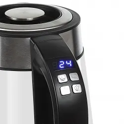 Elektryczny czajnik szklany z regulacją temperatury 1.7 L
