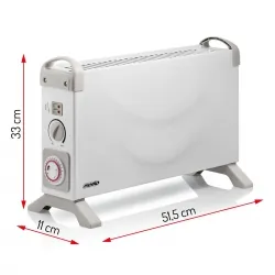 Grzejnik konwektorowy z czasomierzem Mesko MS 7713 2000W