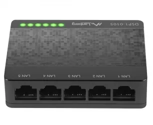 Switch LANBERG 5X 100MB/S FAST ETHERNET DESKTOP 5V