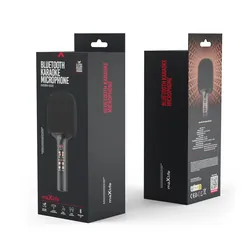Mikrofon z głośnikiem Bluetooth Maxlife MXBM-600 - czarny