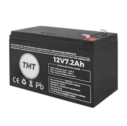Akumulator żelowy TMT 12V 7.2Ah
