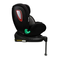 Fotelik samochodowy przód tył LIONELO ANTOON RWF 0-18 KG ISOFIX i-Size + noga - kolor czarny