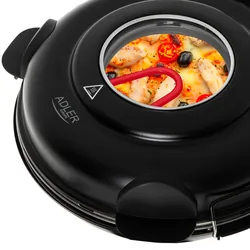 Piec do pizzy Adler AD 6314 1200 W do 400°C  stalowe łopatki