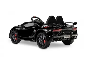 Samochód auto na akumulator Caretero Toyz Lamborghini Aventador SVJ akumulatorowiec + pilot zdalnego sterowania - czarny