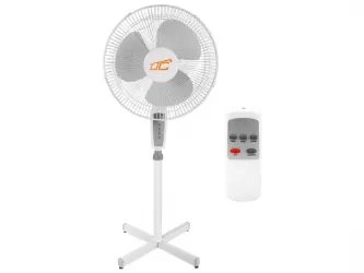 Wentylator stojący LTC duży wiatrak stojący 16'' 38W + pilot