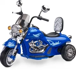 Motocykl motor na akumulator Caretero Toyz Rebel akumulatorowiec - niebieski