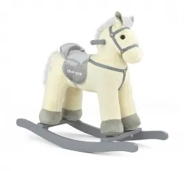 Koń na biegunach Milly Mally Pony niebieski interaktywny konik + miś