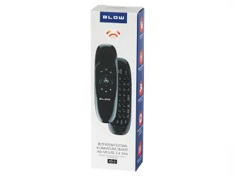 Pilot 2w1 bezprzewodowa klawiatura SmartTV 2,4GHz Blow KS-3 AIR MOUSE