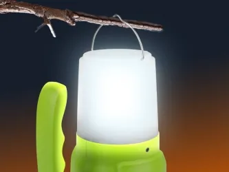 Akumulatorowa latarka ręczna 2w1 szperacz LTC LED 3W + 8xSMD 2W