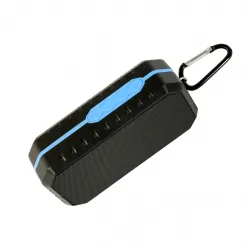 Przenośny Głośnik bluetooth ART AS-B03 Czarno-niebieski mikrofon FM SD 3W wodoodporny