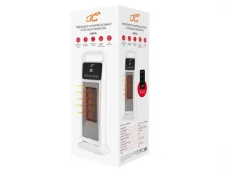 Termowentylator kolumnowy ceramiczny LTC z timerem LCD + pilot