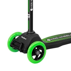 Hulajnoga trójkołowa dla dzieci Rebel KIDS WHEELS zielona