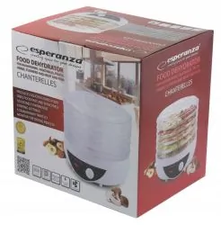 ESPERANZA mocna suszarka do owoców warzyw grzybów z regulacją Chanterelles 250W