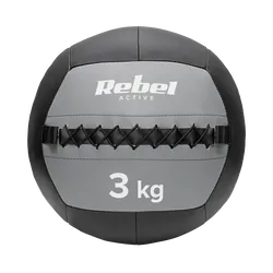 Piłka lekarska do ćwiczeń 3 kg REBEL ACTIVE