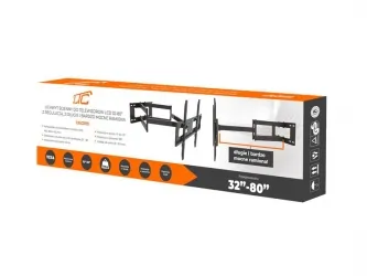 Uchwyt do telewizora naścienny LTC do TV LCD 32-80" 50KG z regulacją