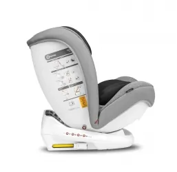 Fotelik samochodowy LIONELO OLIVER kolor stone 9-36 kg ISOFIX + TopTheter