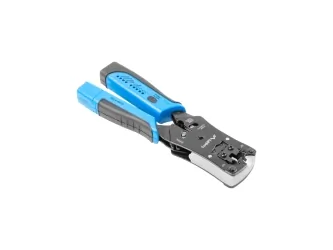 Zaciskarka wtyków RJ45, RJ12, RJ11  + tester kabli LANBERG