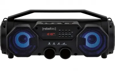 Głośnik bluetooth Rebeltec SoundBOX 340 LED FM USB SD AUX TWS