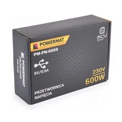 Przetwornica napięcia 12V 600W Powermat PM-PN-600S