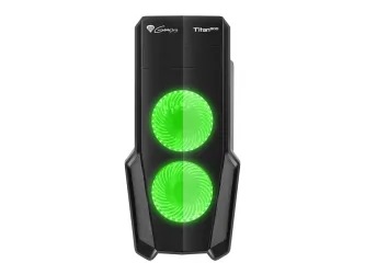 OBUDOWA GENESIS TITAN 800 GREEN MIDI TOWER Z OKNEM, USB 3.0, BEZ PSU