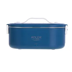 Elektryczny podgrzewany pojemnik na żywność do 70°C Adler AD 4505 niebieski