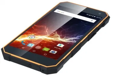 Telefon komórkowy dotykowy telefon dla seniora myPhone Hammer Energy pomarańczowy Wi-Fi Dual SIM