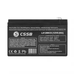 Akumulator żelowy CSSB 12V 9Ah