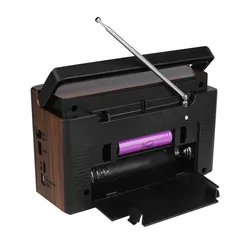 Radio przenośne LTC ELMA RETRO Bluetooth USB latarka