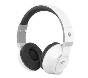 Słuchawki bluetooth LTC MIZZO mikrofon FM SD AUX - białe