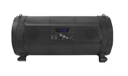 Podświetlany głośnik kolumna Bluetooth LTC Power Audio ACTIV ROCK PA300 SD USB FM REC MIC + pilot + 2 mikrofony bezprzewodowe