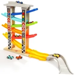 Drewniany tor samochodowy Brimarex Top Bright 6 ramp