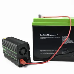 Przetwornica napięcia Qoltec Monolith 24V/230V 300W/600W USB Czysty Sinus