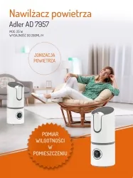 Nawilżacz powietrza Adler AD 7957 2,2L 25W jonizacja