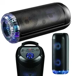 Głośnik Bluetooth Rebeltec PartyBox 400 podświetlany RGB FM AUX microSD USB TWS