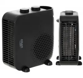 Termowentylator dwufunkcyjny Adler AD 7725b czarny