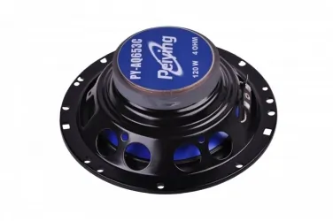 Głośniki samochodowe Peiying 6.5" 120W 4 Ohm z maskownicami komplet