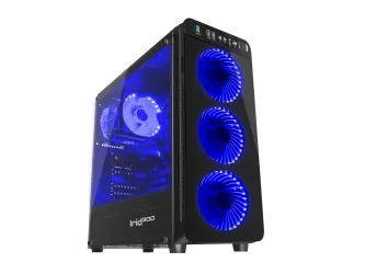 Obudowa GENESIS IRID 300 BLUE MIDI TOWER Z OKNEM, REG. OBR., USB 3.0, BEZ PSU