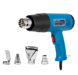 Opalarka elektryczna BLOW 1500W/2500W 300 - 650°C   4 końcówki