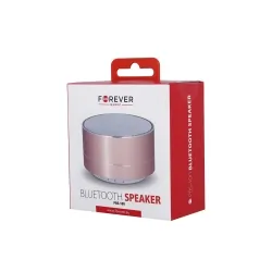 Przenośny głośnik Bluetooth Forever PBS-100 różowo-złoty