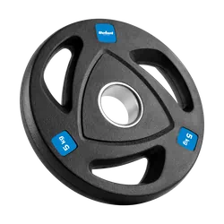 Zestaw obciążeń żeliwnych gumowanych otwór olimpijski 51mm REBEL ACTIVE  4x5kg